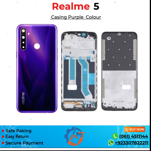 REALME 5 CASING PURPLE