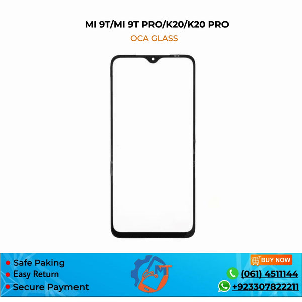MI 9T/MI 9T PRO/K20/K20 PRO OCA GLASS