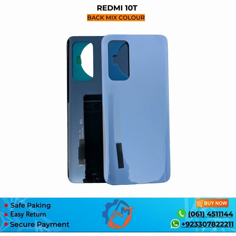 MI 10T BACK COVER BLACK