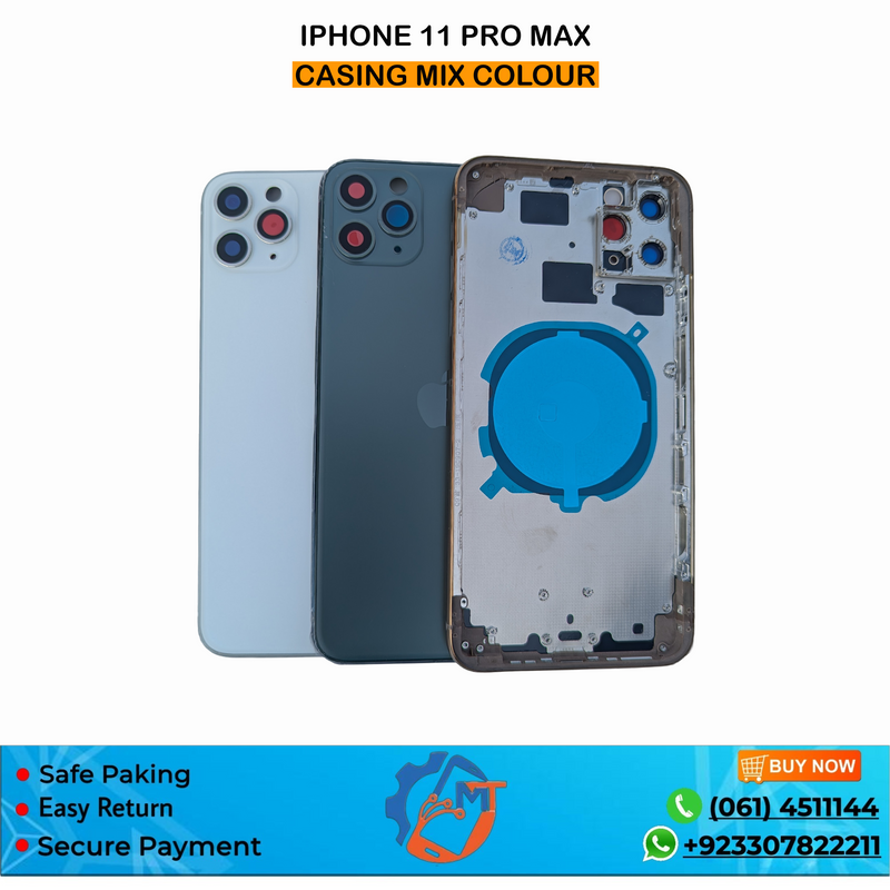 IPHONE 11 PRO MAXX CASING MIX COLOUR