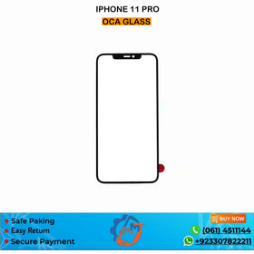 IPHONE 11 PRO OCA GLASS BLACK