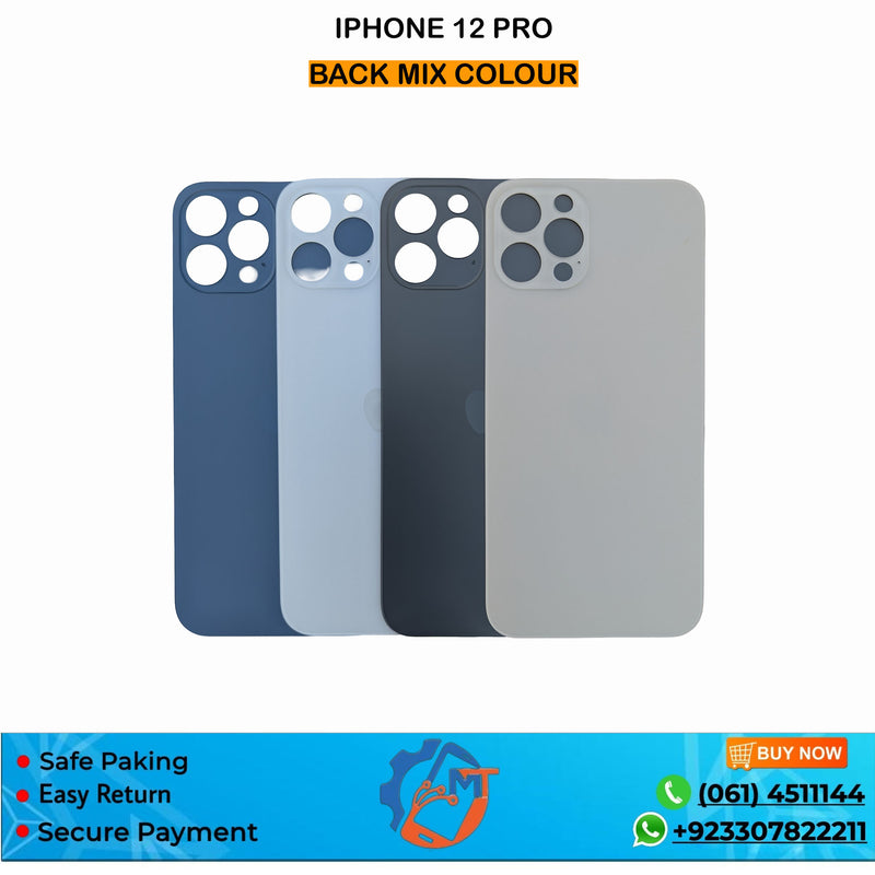 IPHONE 12 PRO BACK COVER BLACK