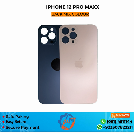 IPHONE 12 PRO MAXX BACK COVER GOLD