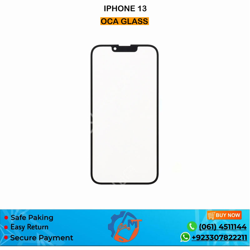 IPHONE 13 OCA GLASS BLACK