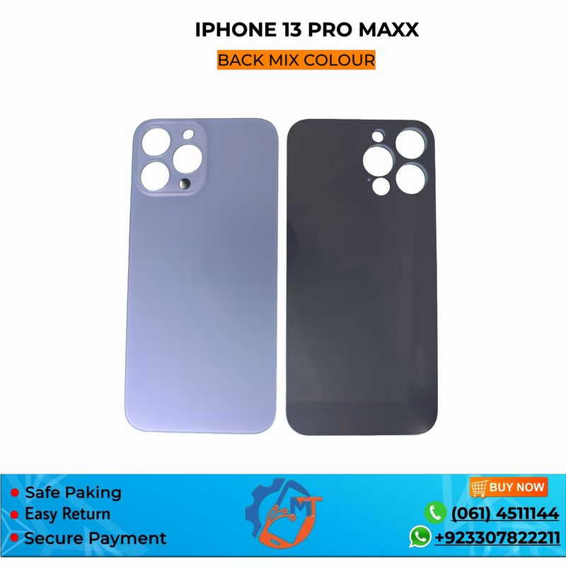 IPHONE 13 PRO MAXX BACK COVER BLUE