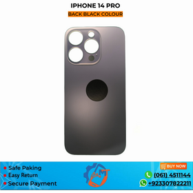 IPHONE 14 PRO BACK COVER BLACK