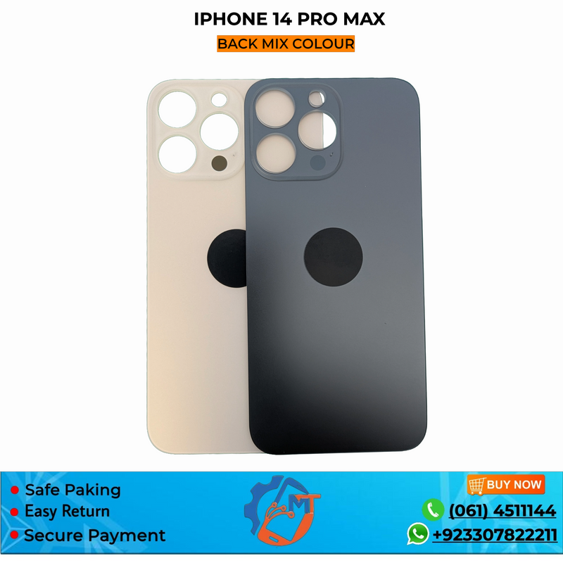 IPHONE 14 PRO MAX BACK COVER BLACK