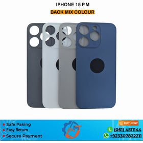 IPHONE 15 PRO MAXX  BACK COVER BLUE