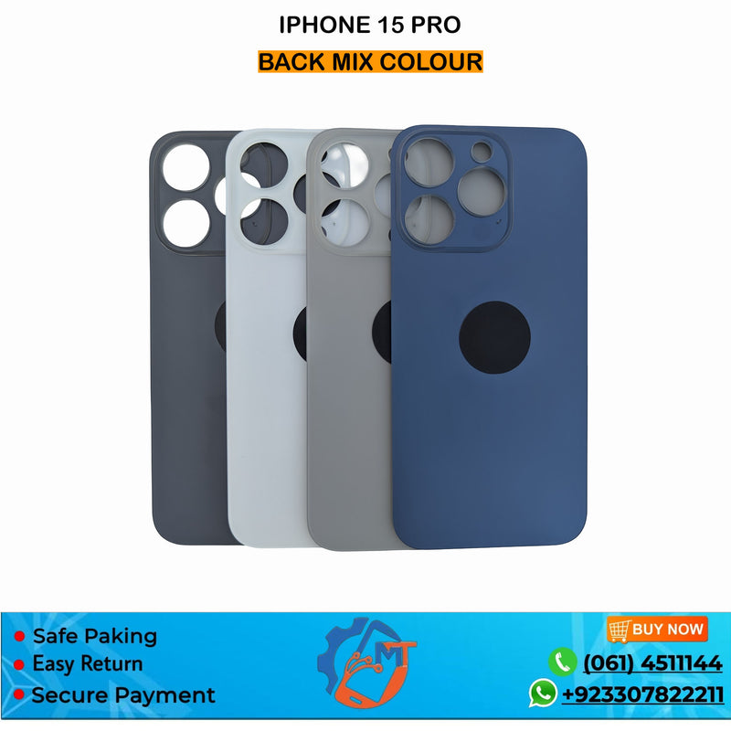 IPHONE 15 PRO BACK COVER SILVER