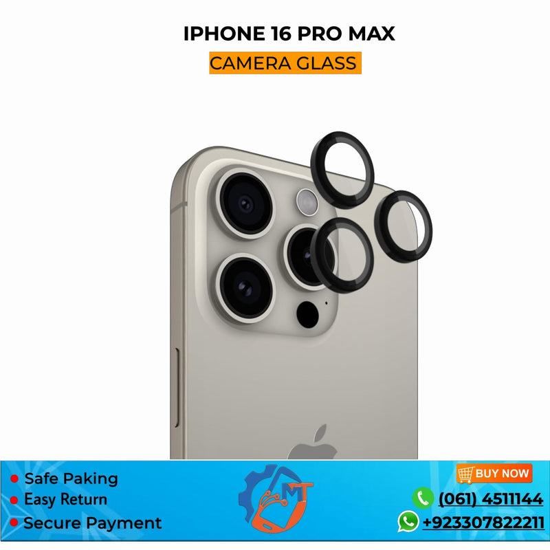 IPHONE 16 PRO MAXX CAMERA GLASS