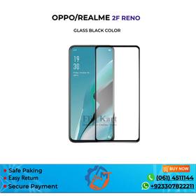 RENO 2F GLASS OPPO BLACK