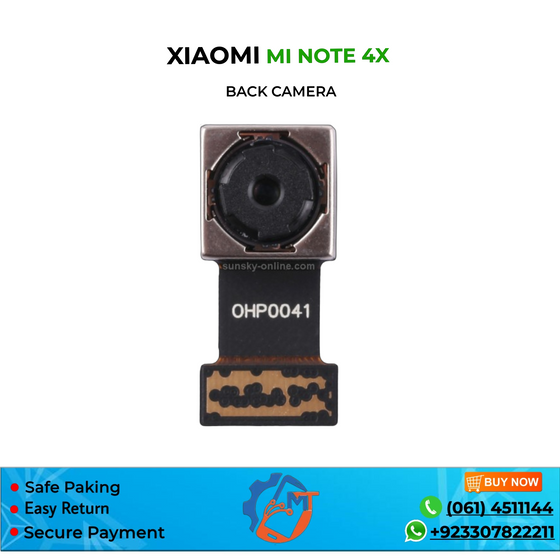 MI NOTE 4X BACK CAMERA