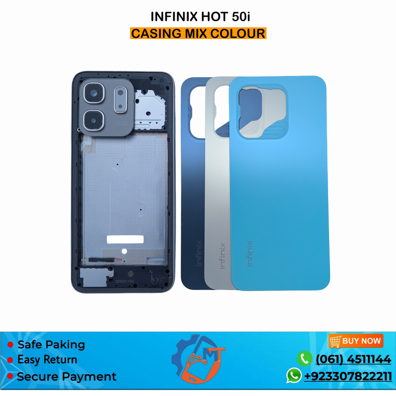 HOT 50I CASING INFINIX MIX COLOUR