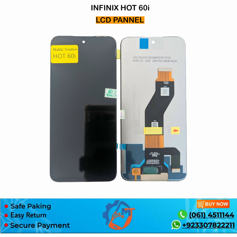 HOT 60I PANNEL INFINIX SVC