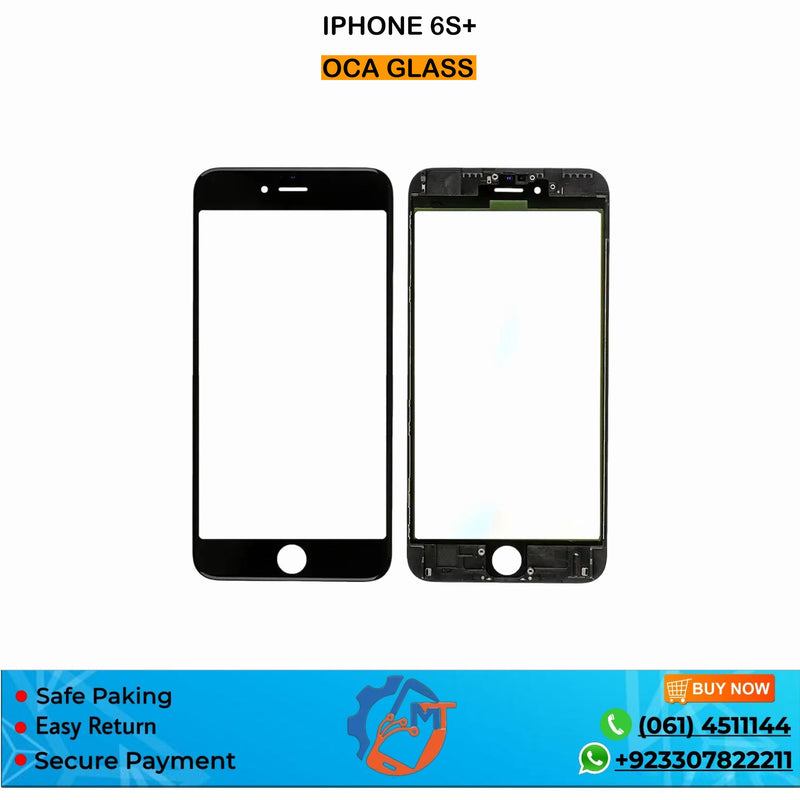 IPHONE 6S+ OCA GLASS WHITE