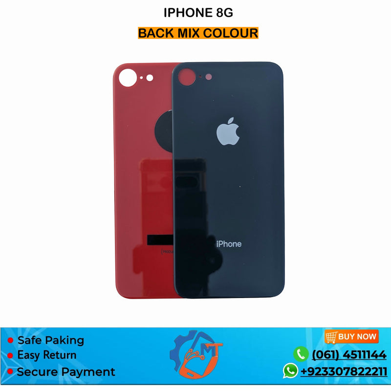 IPHONE 8G BACK COVER BLACK