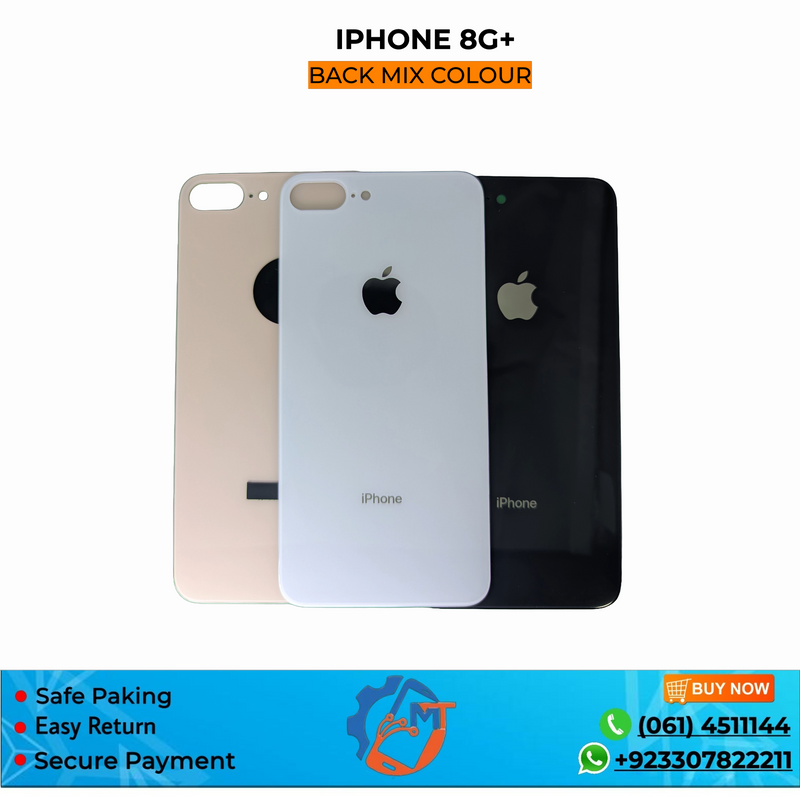 IPHONE 8G+ BACK COVER GOLD