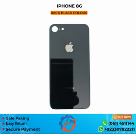 IPHONE 8G BACK COVER BLACK