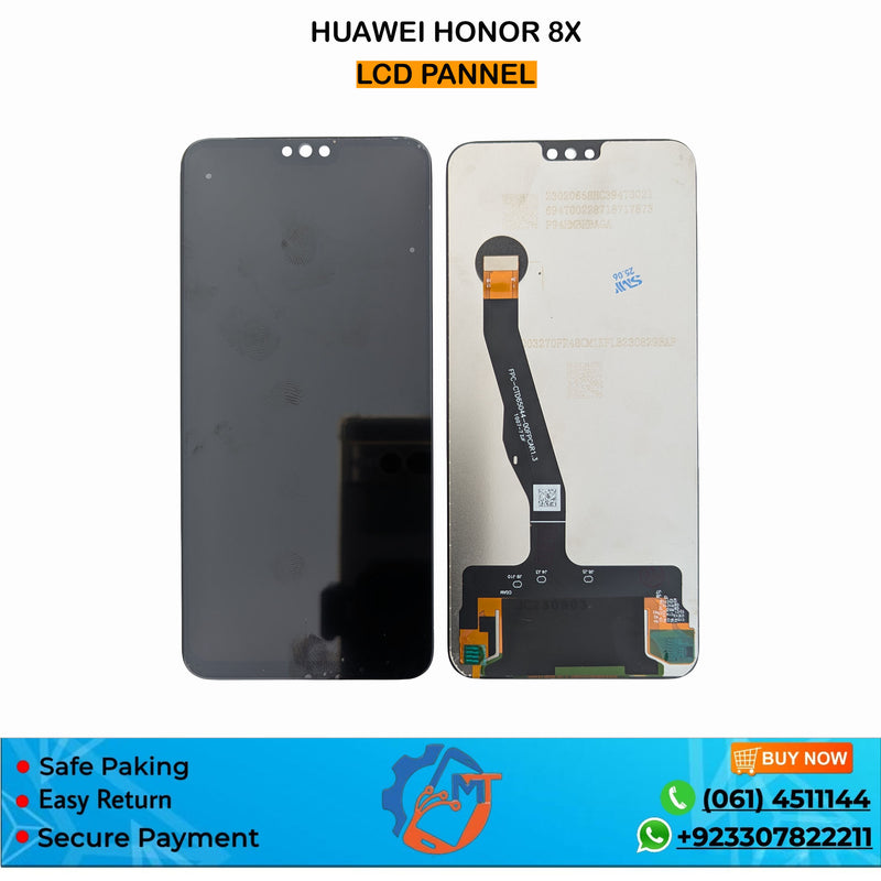 HONOR 8X PANNEL COG BLACK