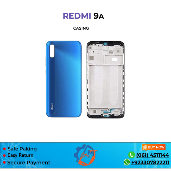 REDMI 9A CASING (MI) BLUE