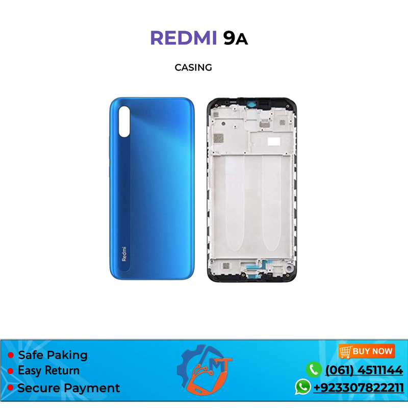 REDMI 9A CASING (MI) BLUE