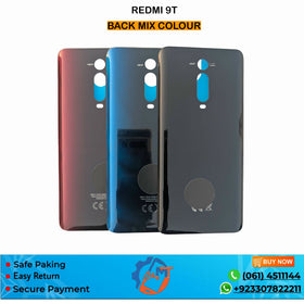 MI 9T BACK COVER MIX COLOUR
