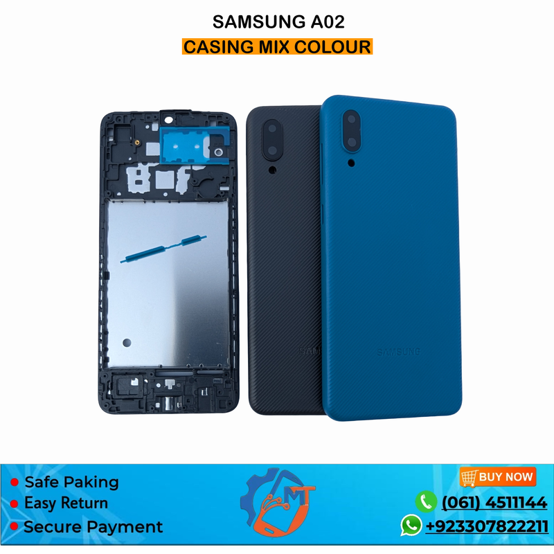 A02 CASING SAMSUNG BLACK