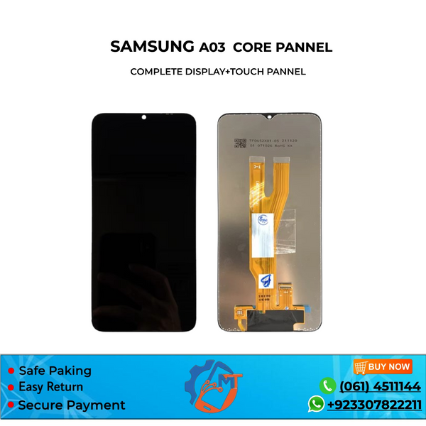 A03 CORE PANNEL BLACK