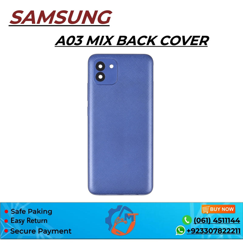 A03 BACK COVER MIX COLOUR