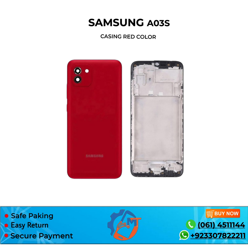 A03S CASING RED
