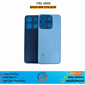 A05S BACK COVER ITEL MIX COLOUR