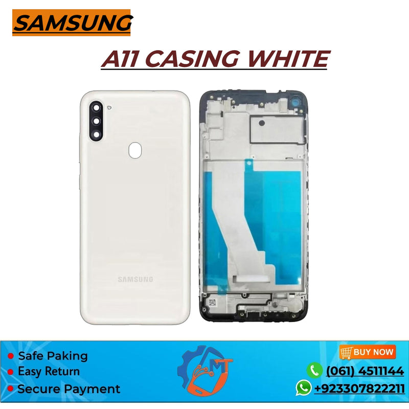 A11 CASING SAMSUNG WHITE
