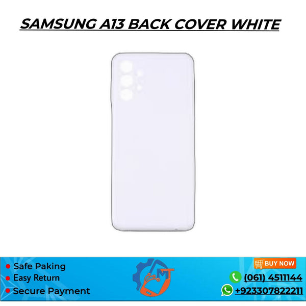 A13 BACK COVER WHITE