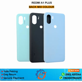 MI A1+ BACK COVER MIX COLOUR