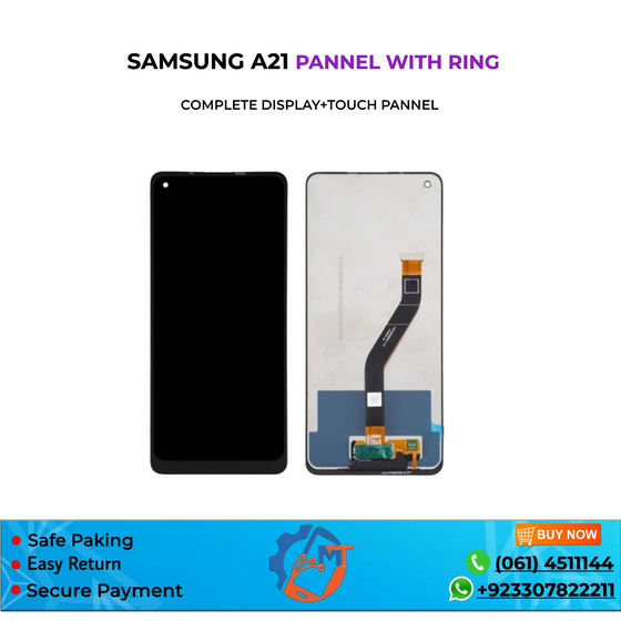 A21 PANNEL WITH RING BLACK