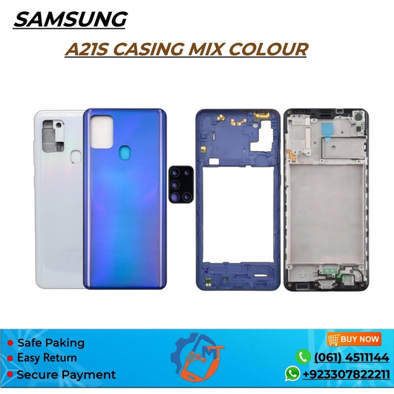 A21S CASING SAMSUNG BLUE