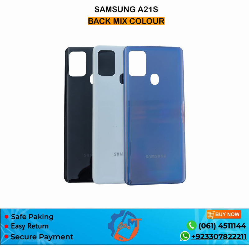 A21S BACK COVER WHITE
