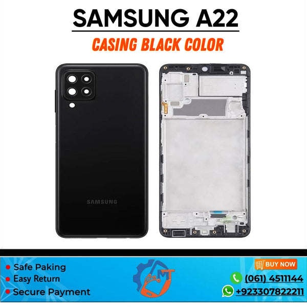 A22 CASING SAMSUNG BLACK