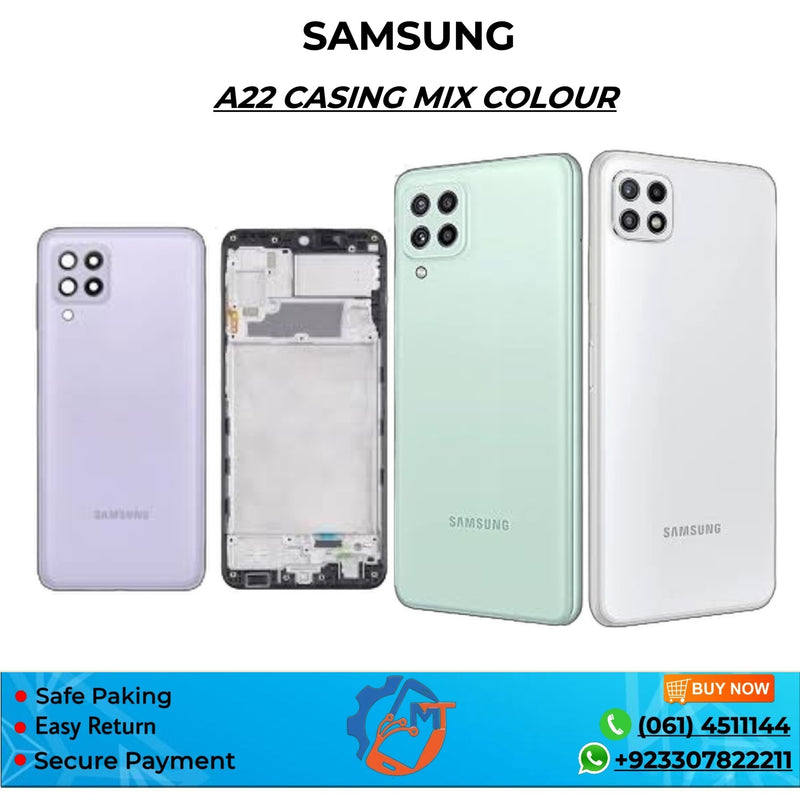 A22 CASING SAMSUNG WHITE