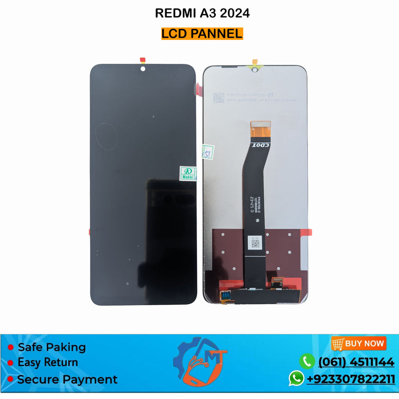 REDMI A3 2024 /POCO C61 PANNEL BLACK