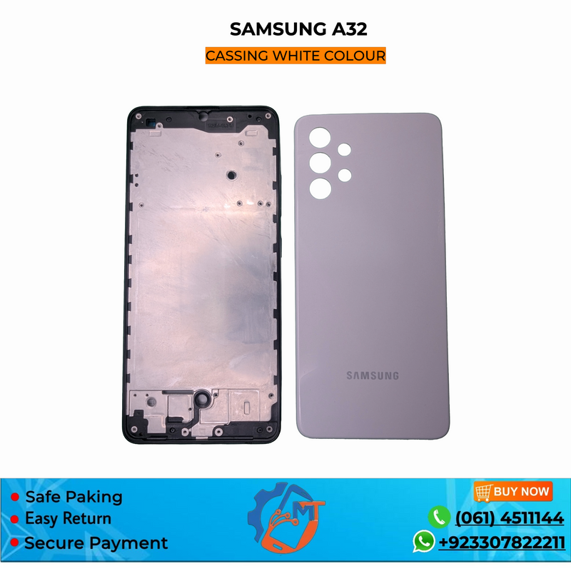 A32 CASING SAMSUNG WHITE