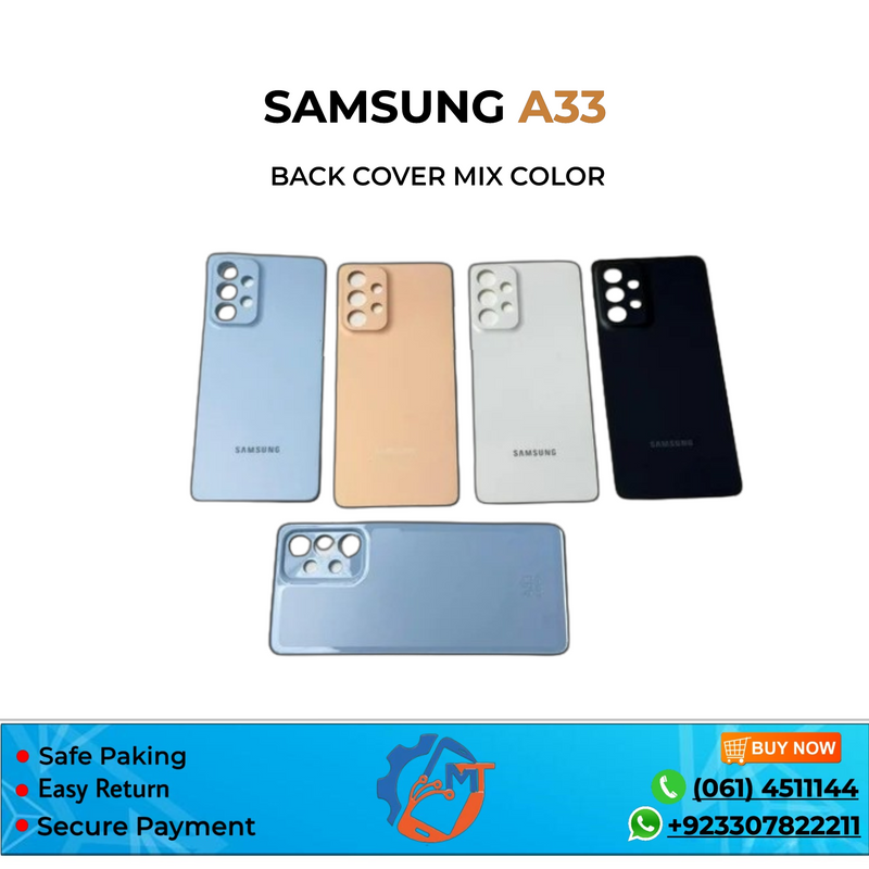 A33 BACK COVER SAMSUNG PEACH