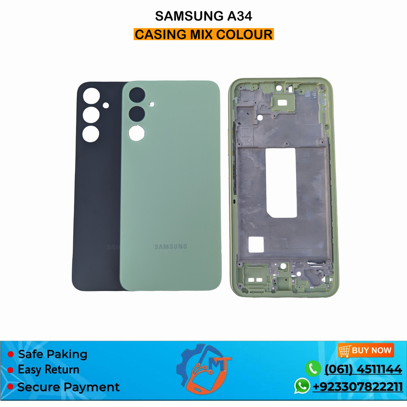 A34 CASING SAMSUNG MIX COLOUR