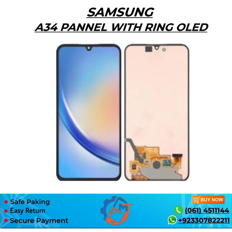 A34 PANNEL SAMSUNG WITH RING OLED SVC