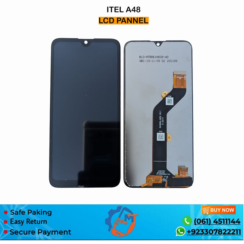 A48 PANNEL ITEL BLACK