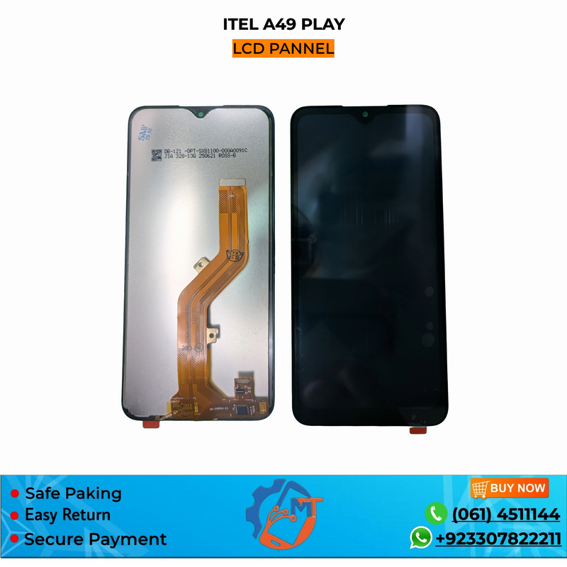 A49 PLAY/A58 LITE PANNEL BLACK ITEL