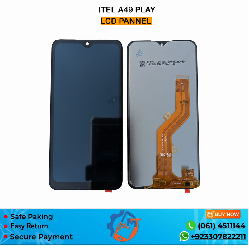 A49 PLAY/A58 LITE PANNEL BLACK ITEL