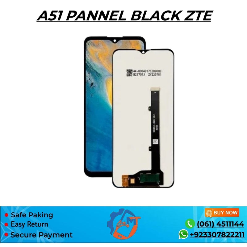 A51 PANNEL BLACK ZTE