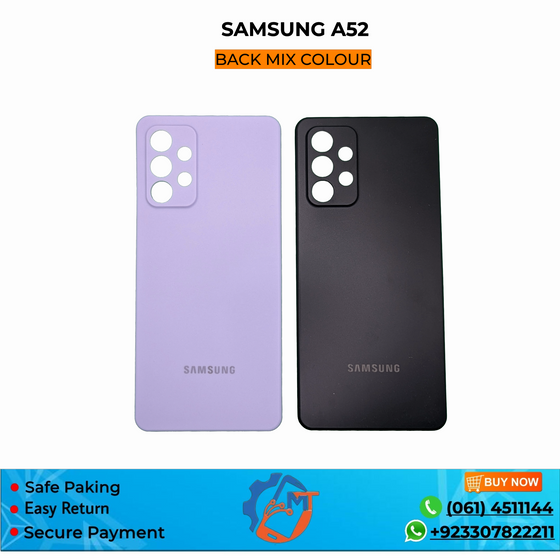 A52 BACK COVER BLACK