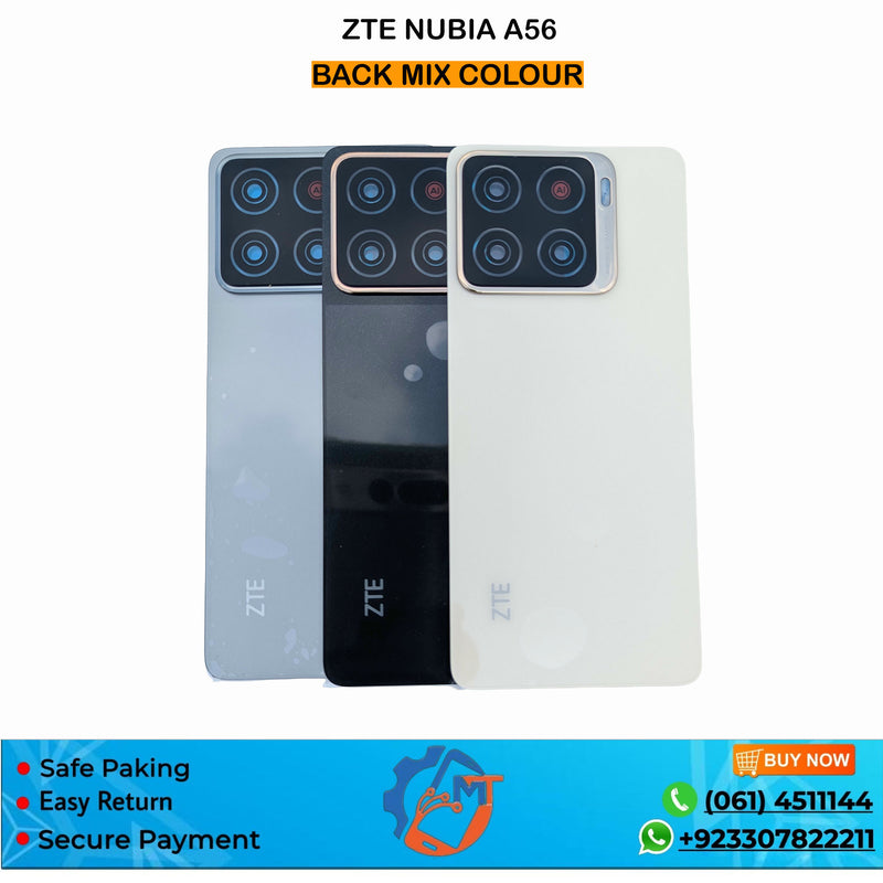 A56 BACK COVER ZTE MIX COLOUR
